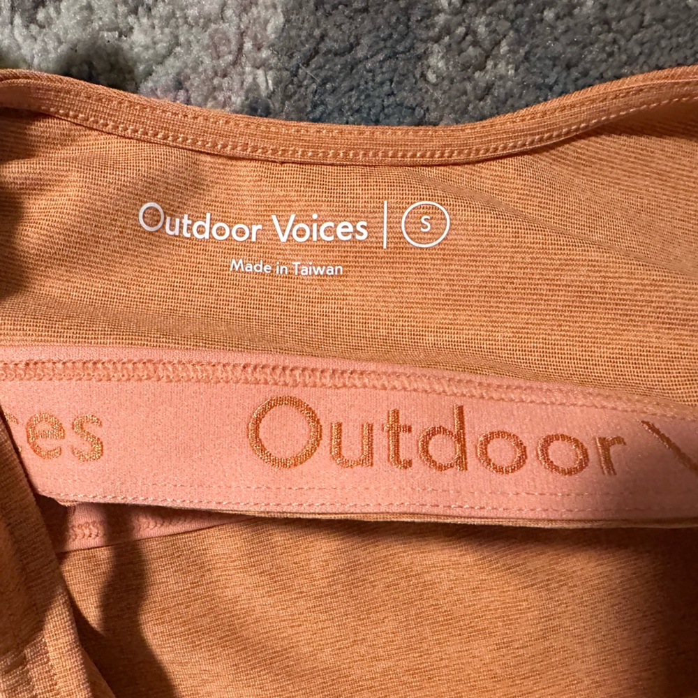 Outdoor Voices sports bra Sz small
